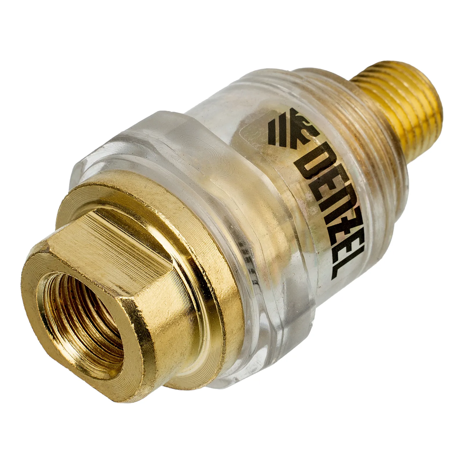картинка Лубрикатор ML2, 10 бар, 1/4" Denzel от магазина Одежда+