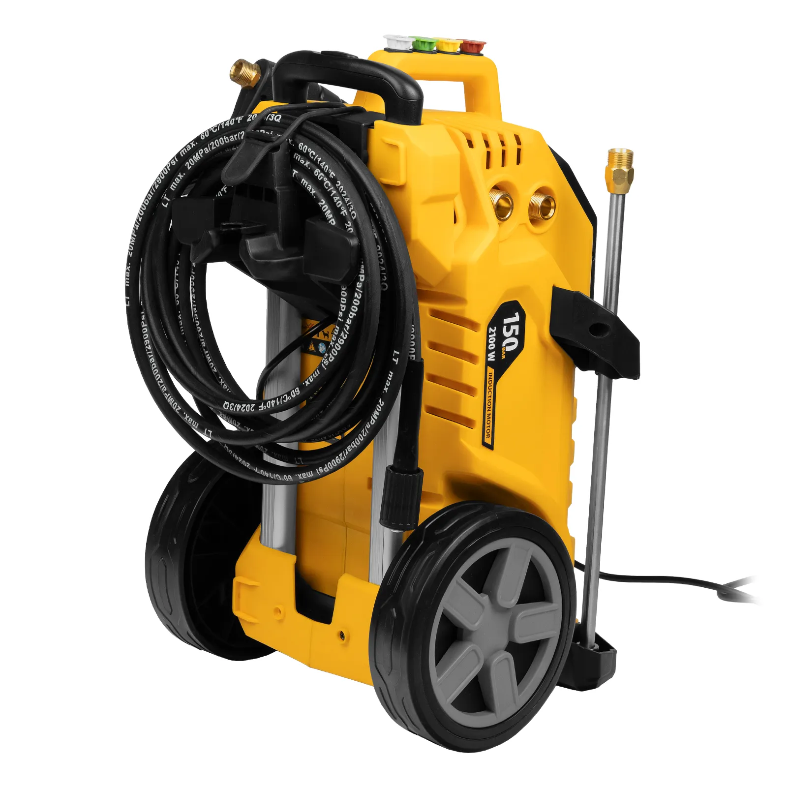 картинка Моечная машина высокого давления K 50 Power, 2100 Вт, 150 бар, 600 л/ч, асинх. двиг.// Denzel от магазина Одежда+