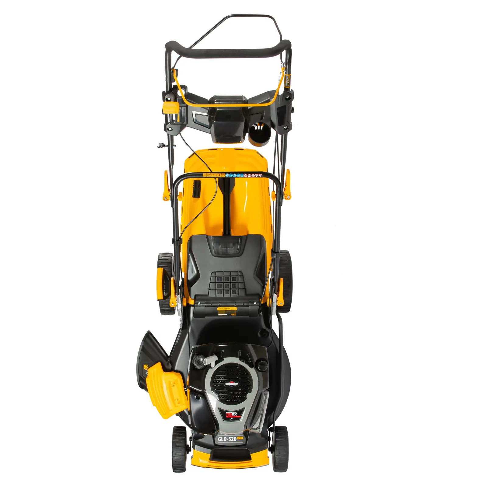 картинка Газонокосилка бензиновая GLD-520SP-BS, 163 см3, Briggs Stratton, ширина 52 см, привод, 60 л Denzel от магазина Одежда+