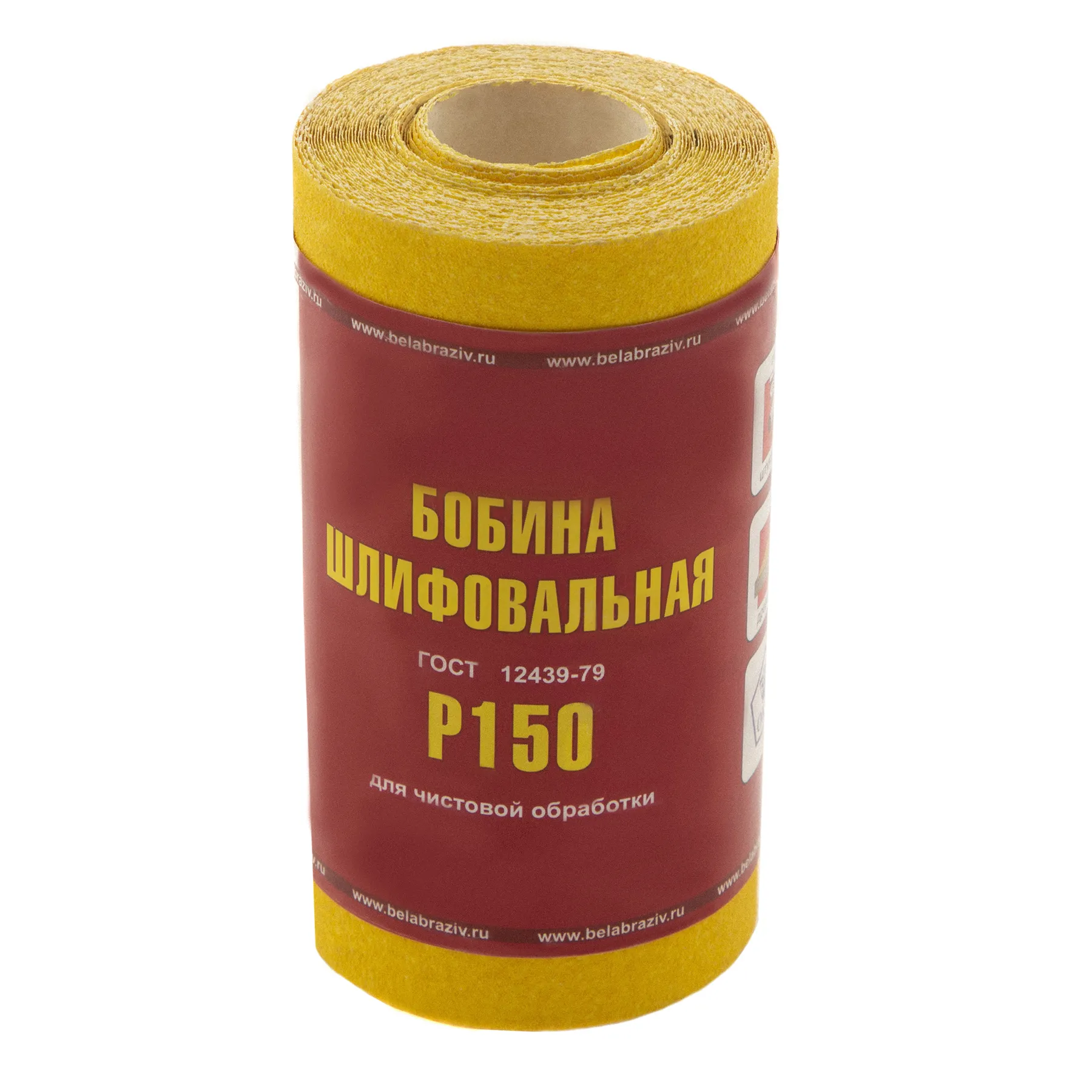 картинка Шкурка на бумажной основе, LP41C, зернистость 8Н(P 150) мини-рулон 100 мм х 5 м, "БАЗ" от магазина Одежда+
