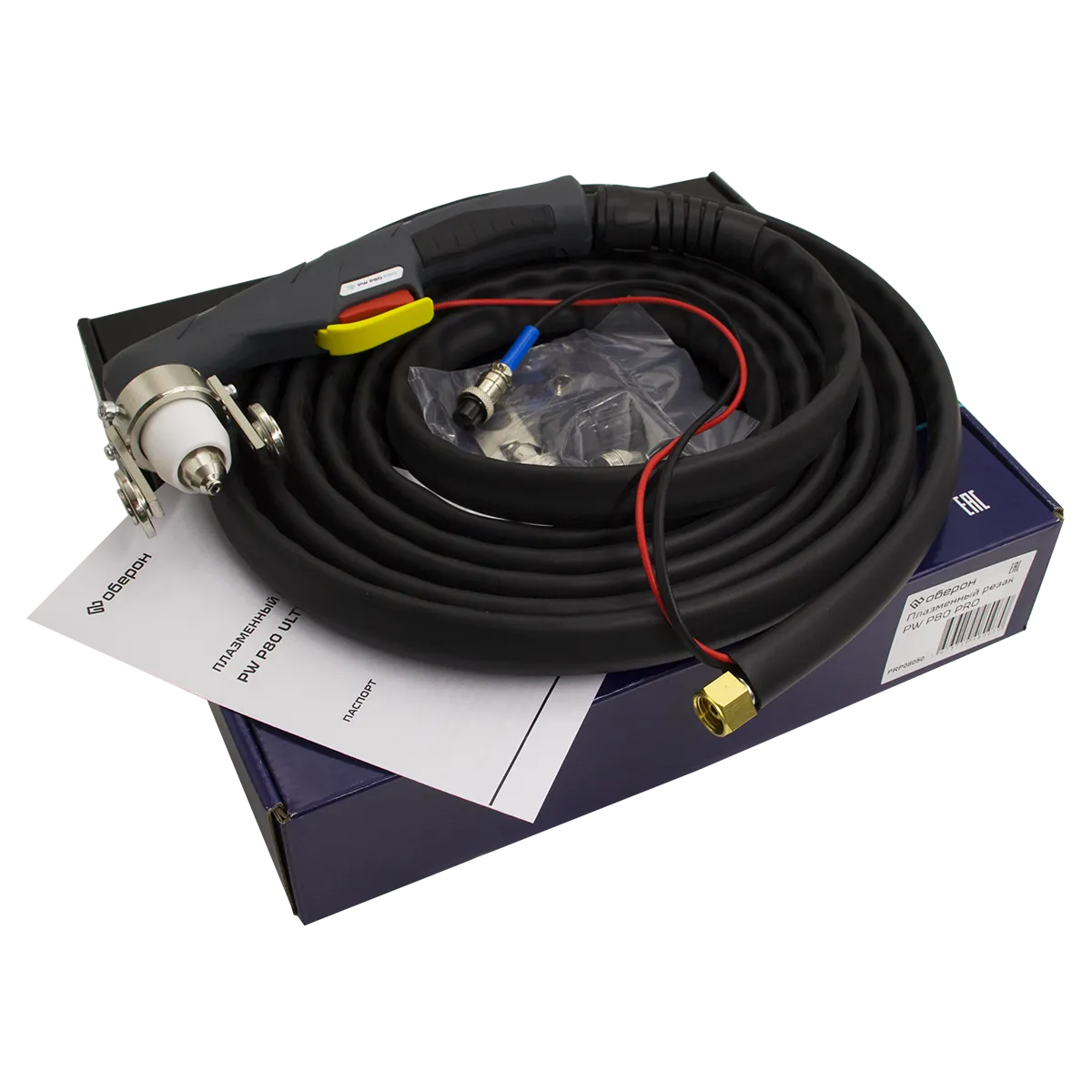 картинка Плазменный резак PW P80 PRO (M16x1,5 / 2pin / 5m) от магазина Одежда+