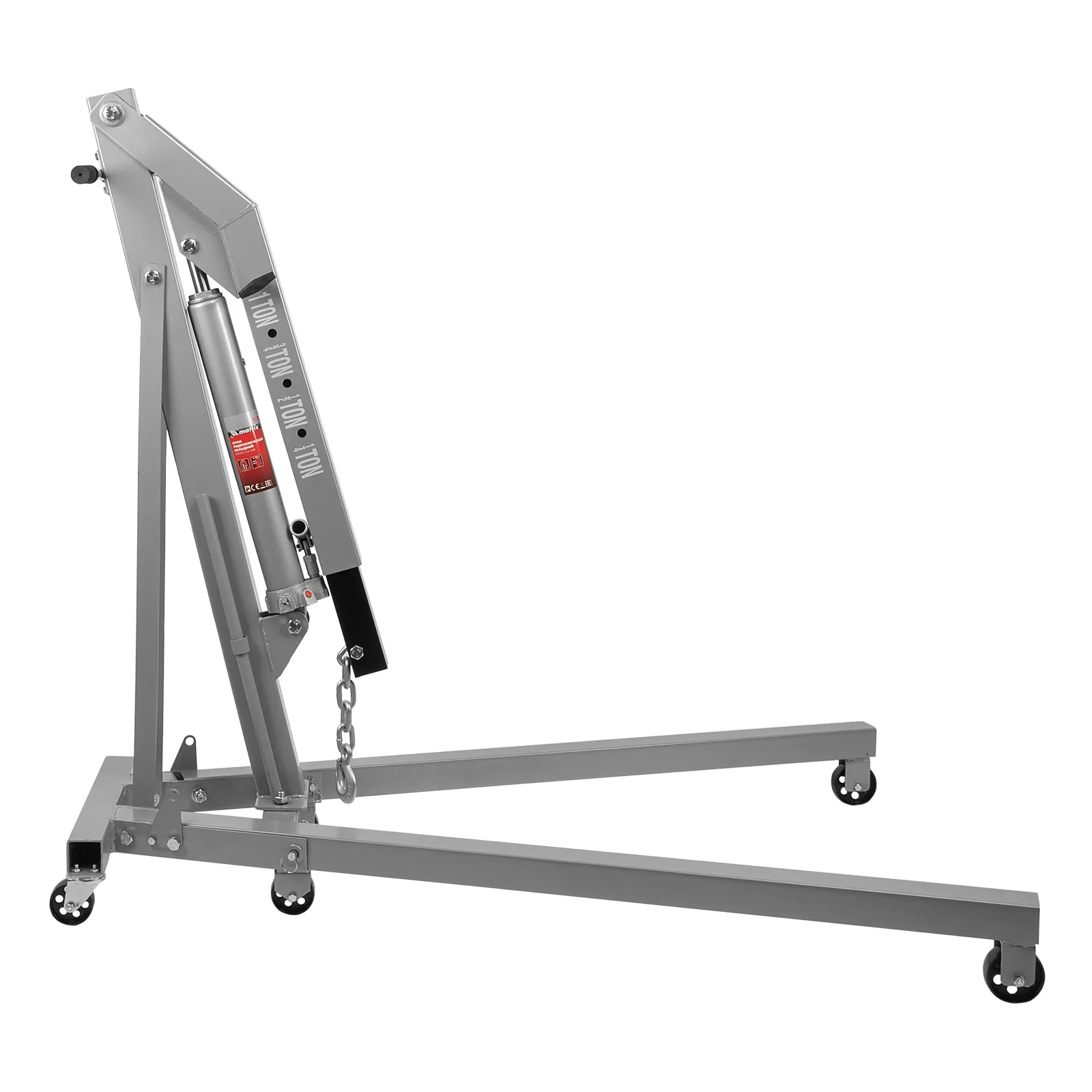 картинка Кран гидравлический, 1 т, H подъема 25-2060 мм, складной (комплект из 2 частей) Matrix от магазина Одежда+