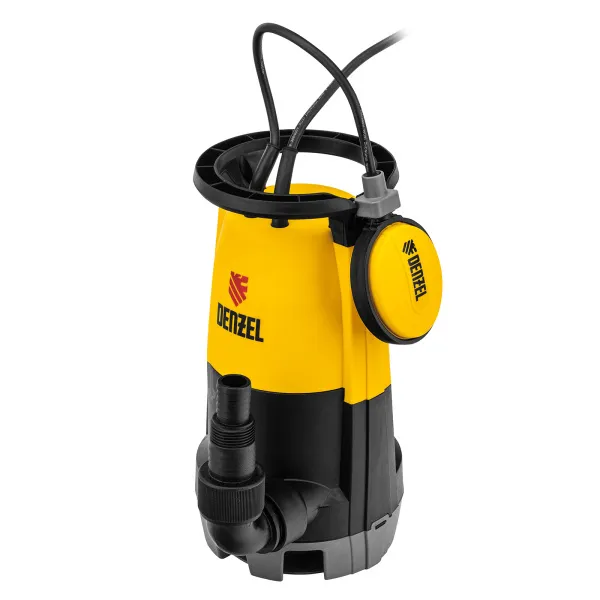 картинка Дренажный насос для чистой и грязной воды DP450S, 450 Вт, напор 6 м, 12000 л/ч Denzel от магазина Одежда+