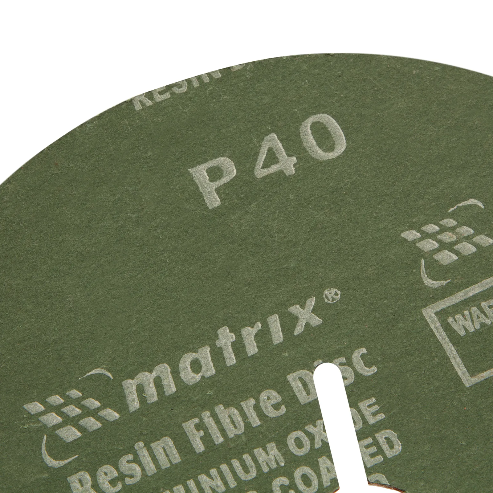 картинка Круги фибровые 5 шт, Р 40, 180 х 22 mm Matrix от магазина Одежда+
