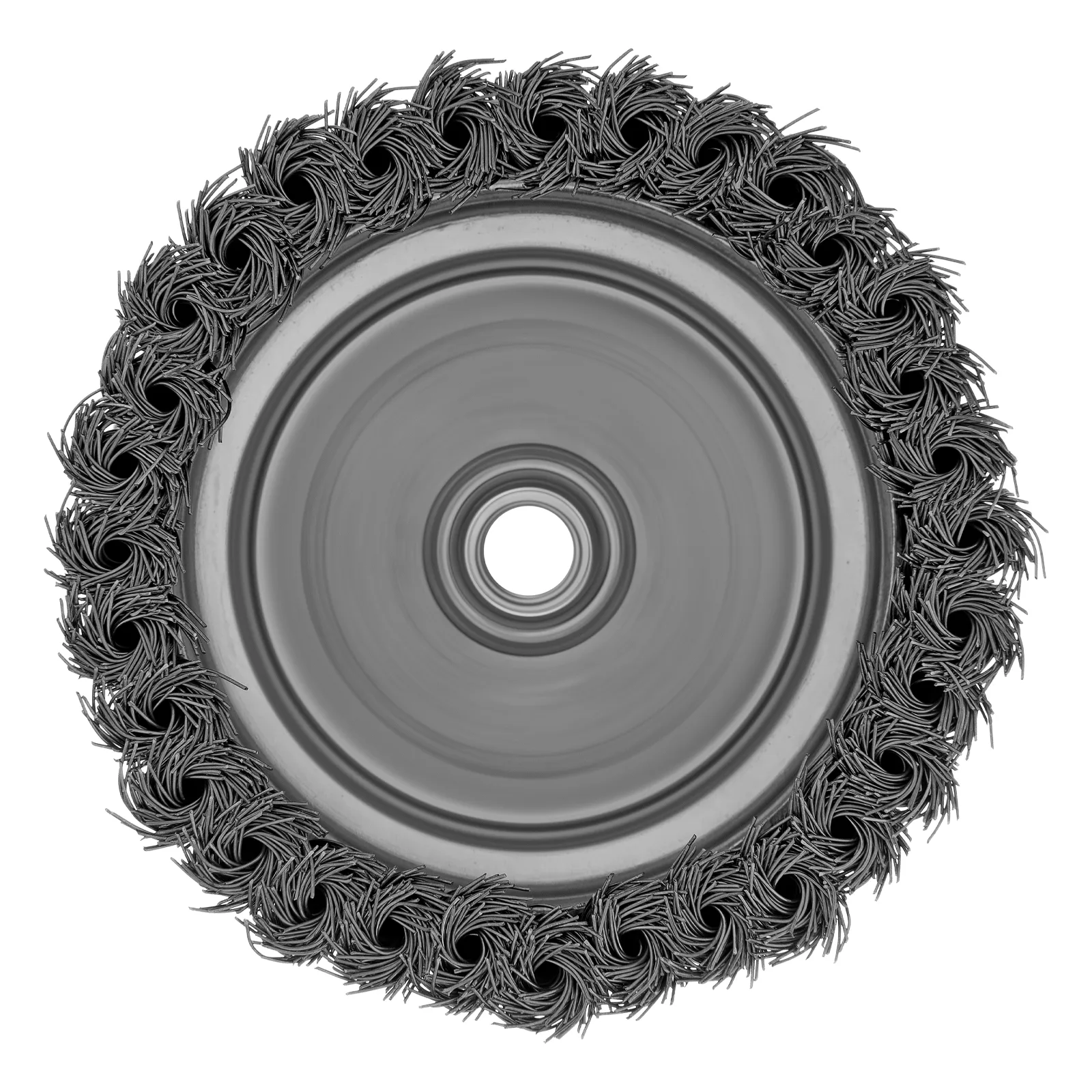 картинка Щетка для УШМ Heavy Duty, 125 мм, М14, "чашка", крученая проволока 0.5 мм Matrix от магазина Одежда+