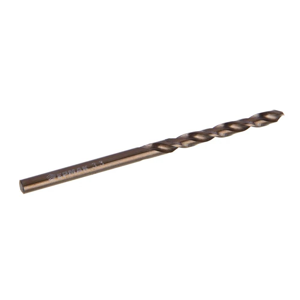 картинка ЕРМАК КОБАЛЬТ Сверло по металлу 3.3х65мм, сталь Р6М5К5, класс А от магазина Одежда+