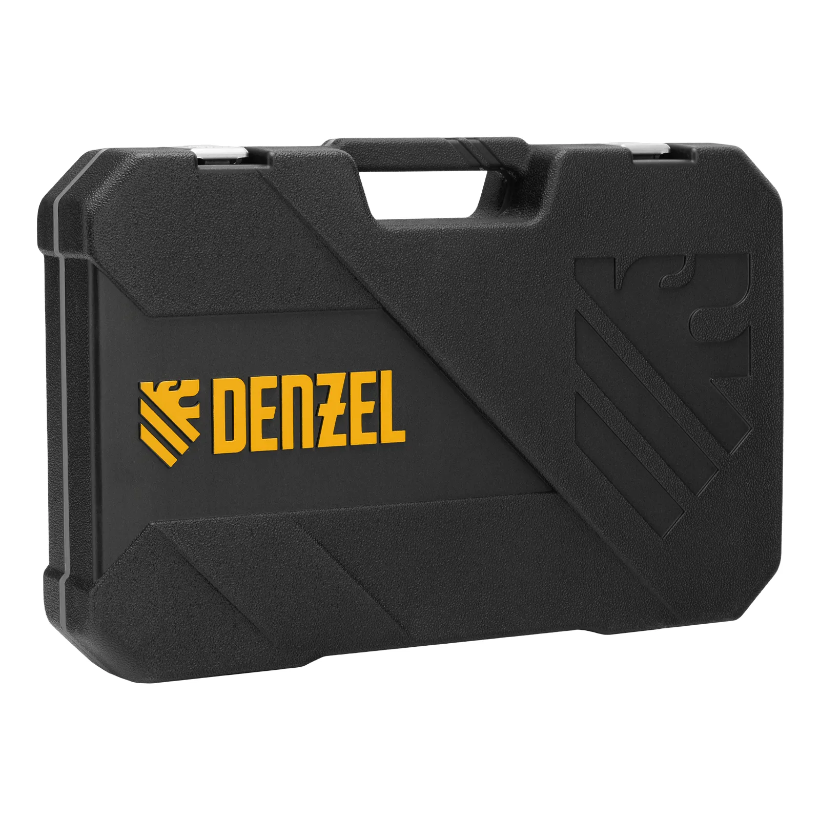 картинка Набор инструментов, 1/2", 1/4", CrV, S2, пластиковый кейс, 64 предмета Denzel от магазина Одежда+