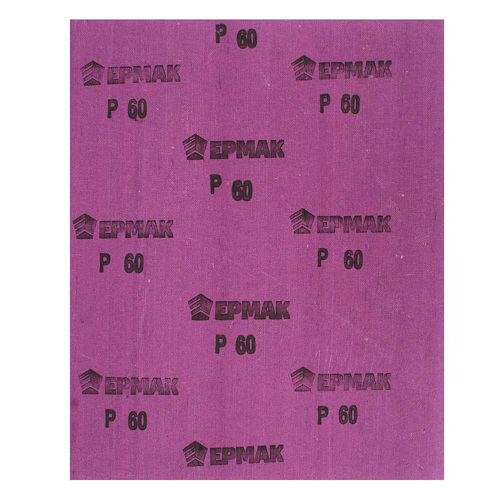 картинка ЕРМАК Шлиф-шкурка на тканевой основе водостойкая 230*280 №60 (цена за 1 лист, в спайке 50 листов) от магазина Одежда+