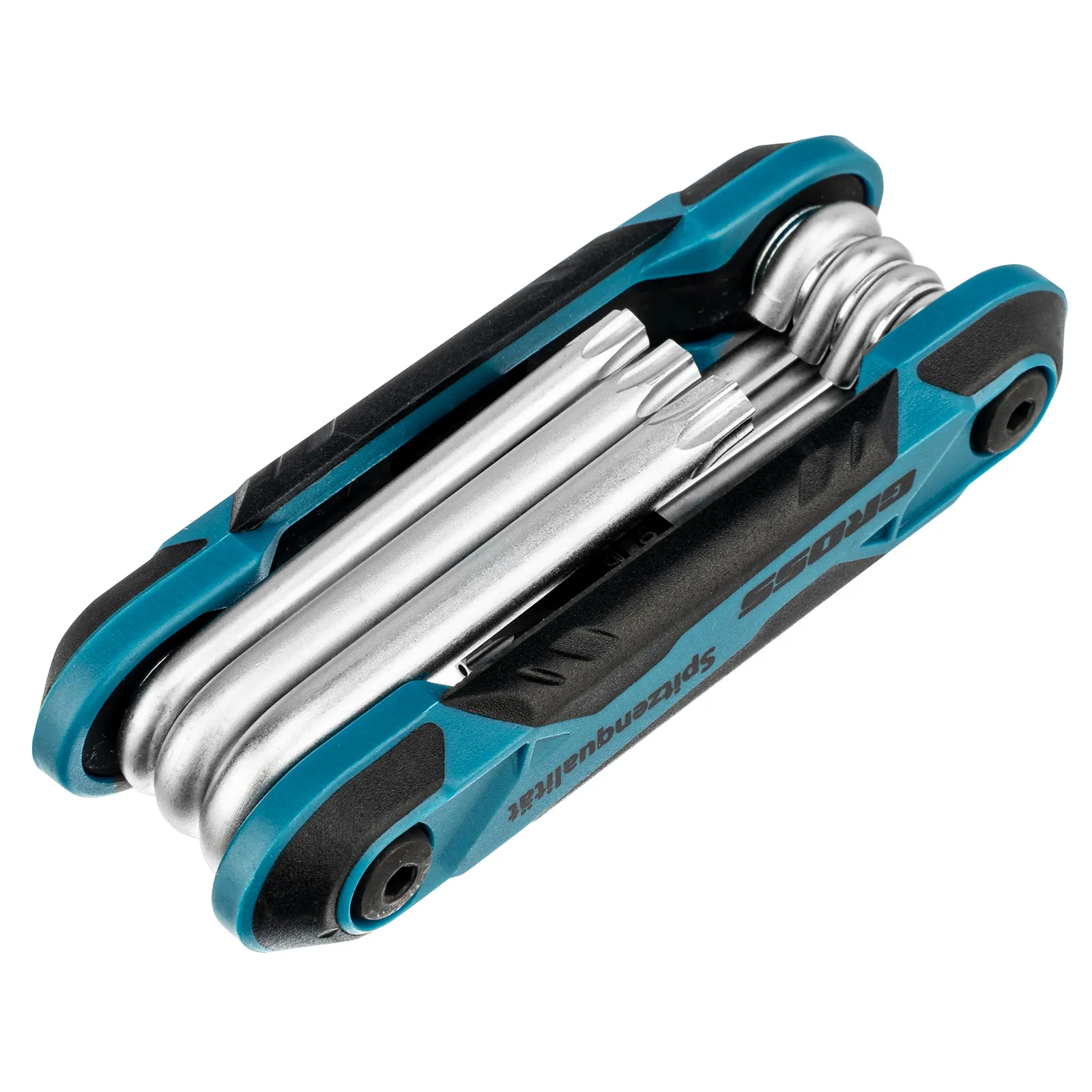 картинка Набор ключей имбусовых Tamper-Torx , складные, 8 шт, CrV Gross от магазина Одежда+