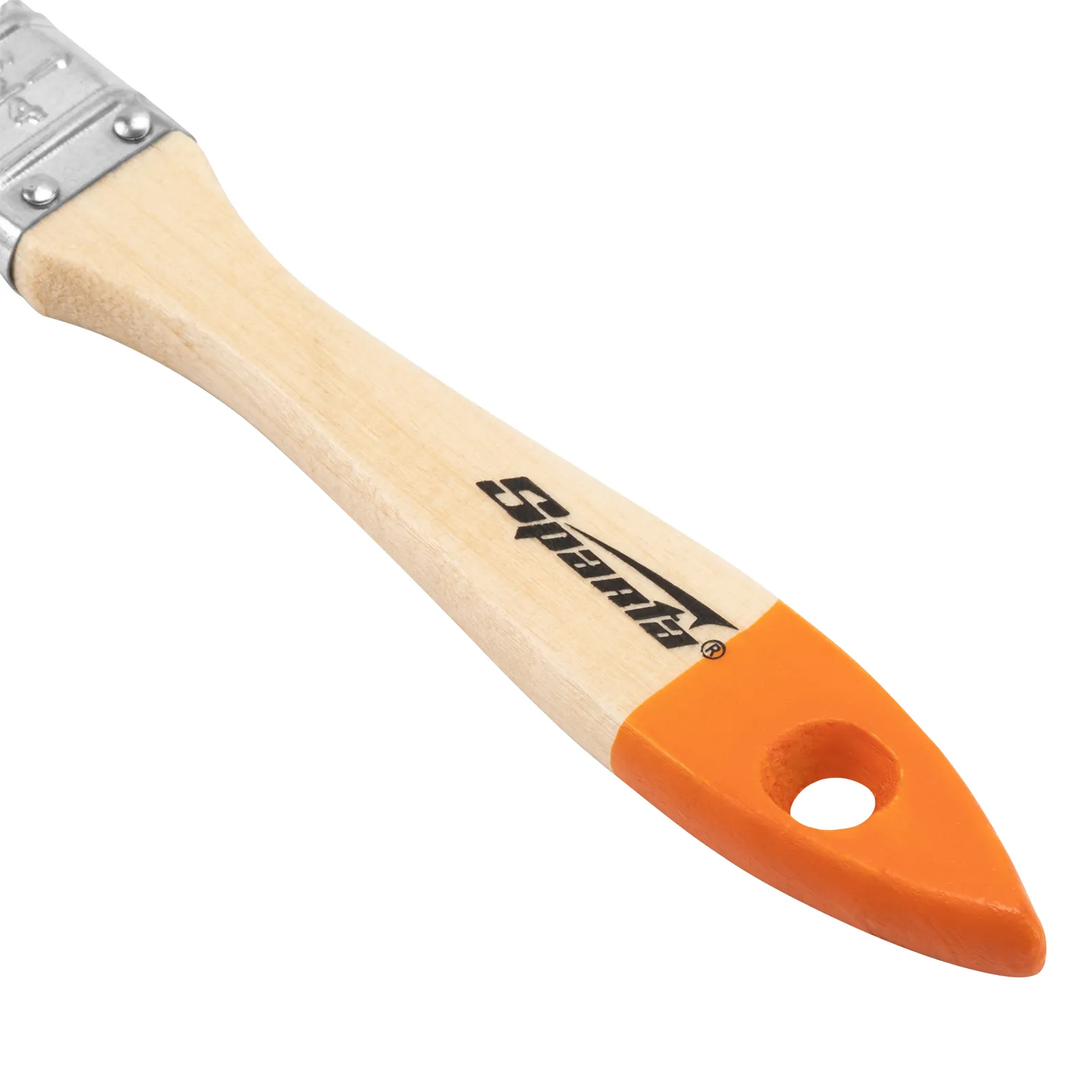 картинка Кисть плоская Slimline 3/4" (20 мм) натуральная щетина, деревянная ручка Sparta от магазина Одежда+