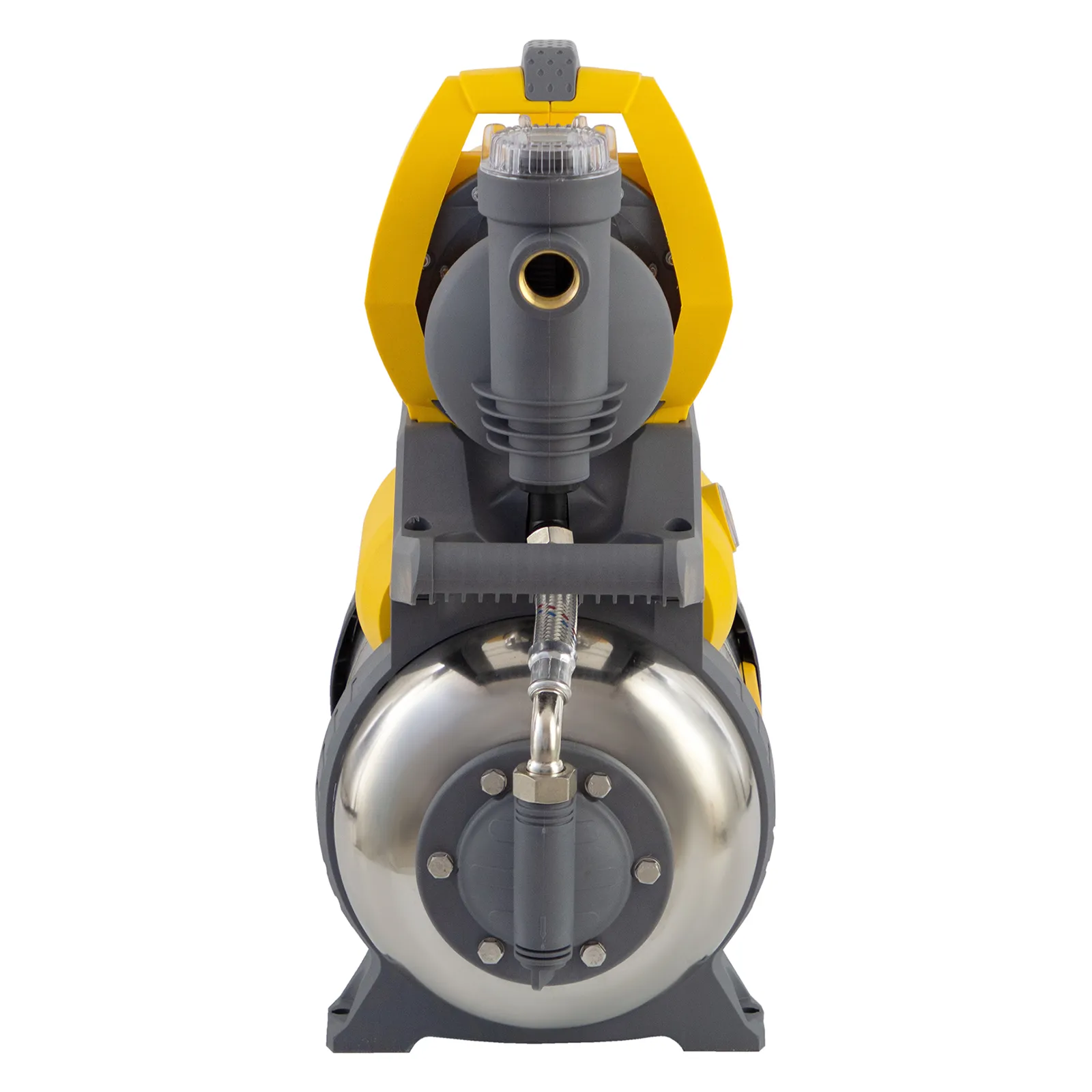 картинка Насосная станция PSХ950X, Х-Pro, 950 Вт, 3300 л/ч, ресивер 24 л, подъем 38 м, нержавейка Denzel от магазина Одежда+