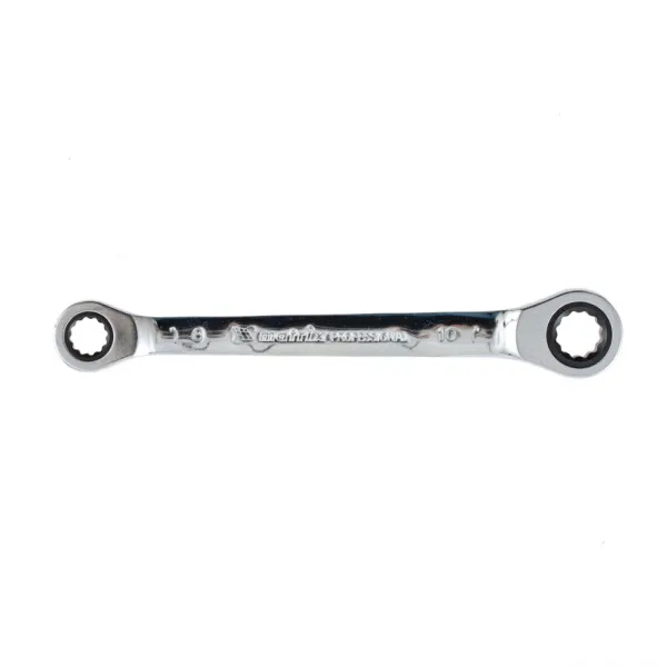 картинка Ключ накидной трещоточный, 8 х 10 мм, CrV, зеркальный хром Matrix от магазина Одежда+