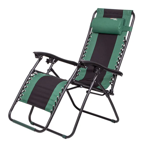 картинка Кресло-шезлонг складное, многопозиционное 160 х 63.5 х 109 cм Camping Palisad от магазина Одежда+