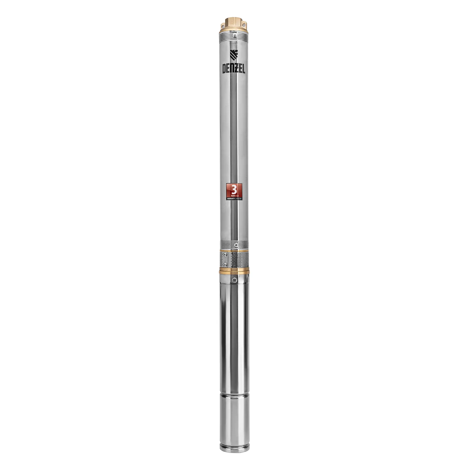 картинка Скважинный насос DWC-3-60, центробежный, диаметр 3", 800 Вт, 3300 л/ч, напор 60 м Denzel от магазина Одежда+