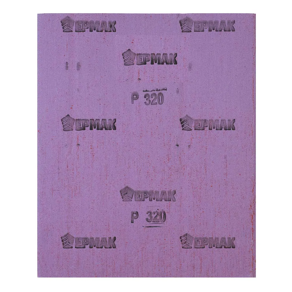 картинка ЕРМАК Шлиф-шкурка на тканевой основе водостойкая 230x280 №320 (цена за 1 лист, в спайке 50 листов) от магазина Одежда+