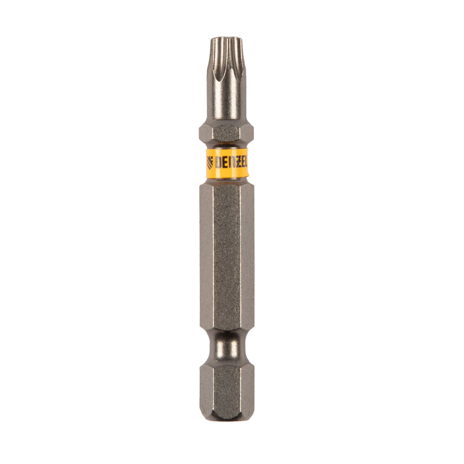 картинка Бита TX 25х50, сталь S2, шестигранный профиль, 10 шт. Е 6,3 Denzel от магазина Одежда+