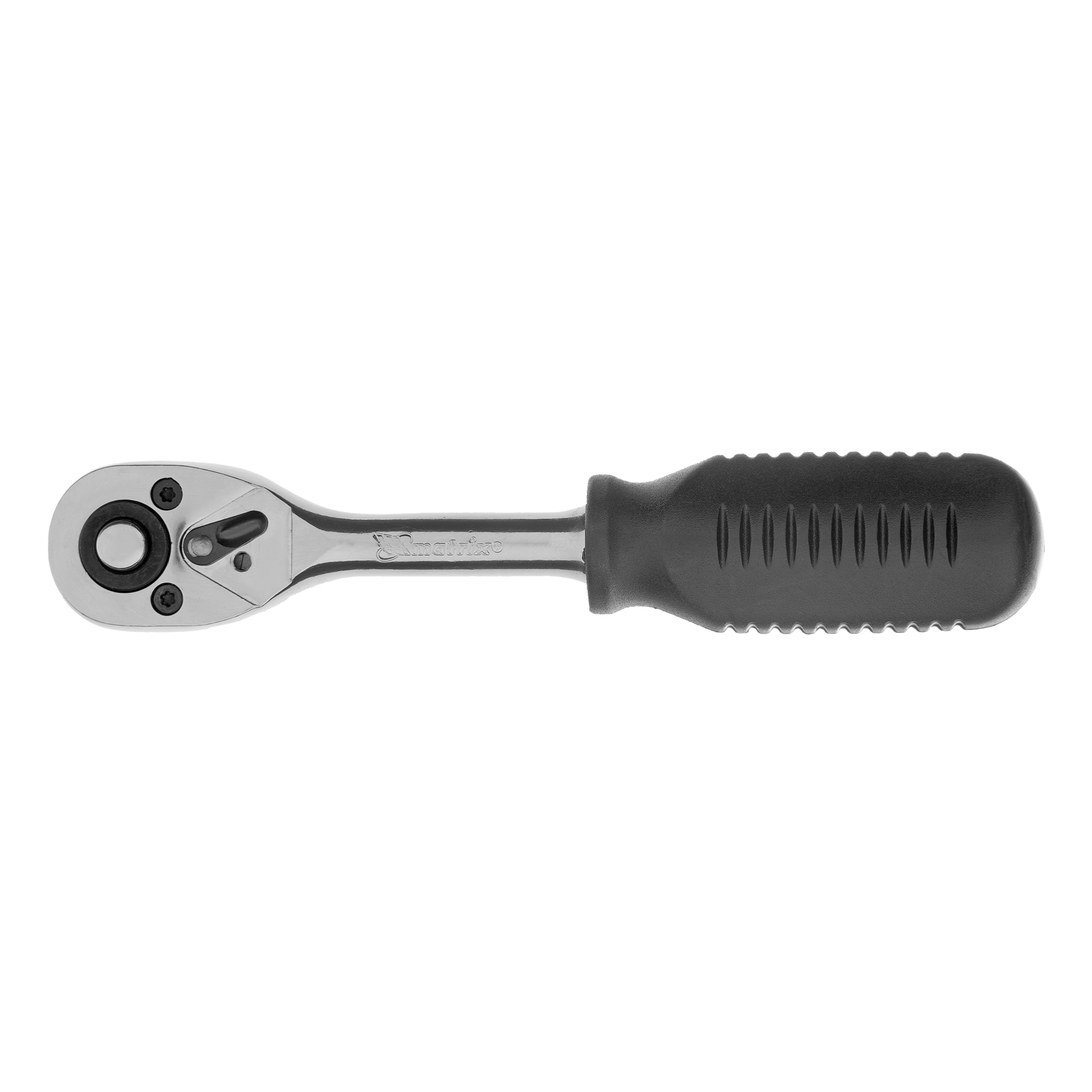картинка Ключ-трещотка 1/4", CrV, 45 зубьев, с быстрым сбросом, хром Matrix от магазина Одежда+
