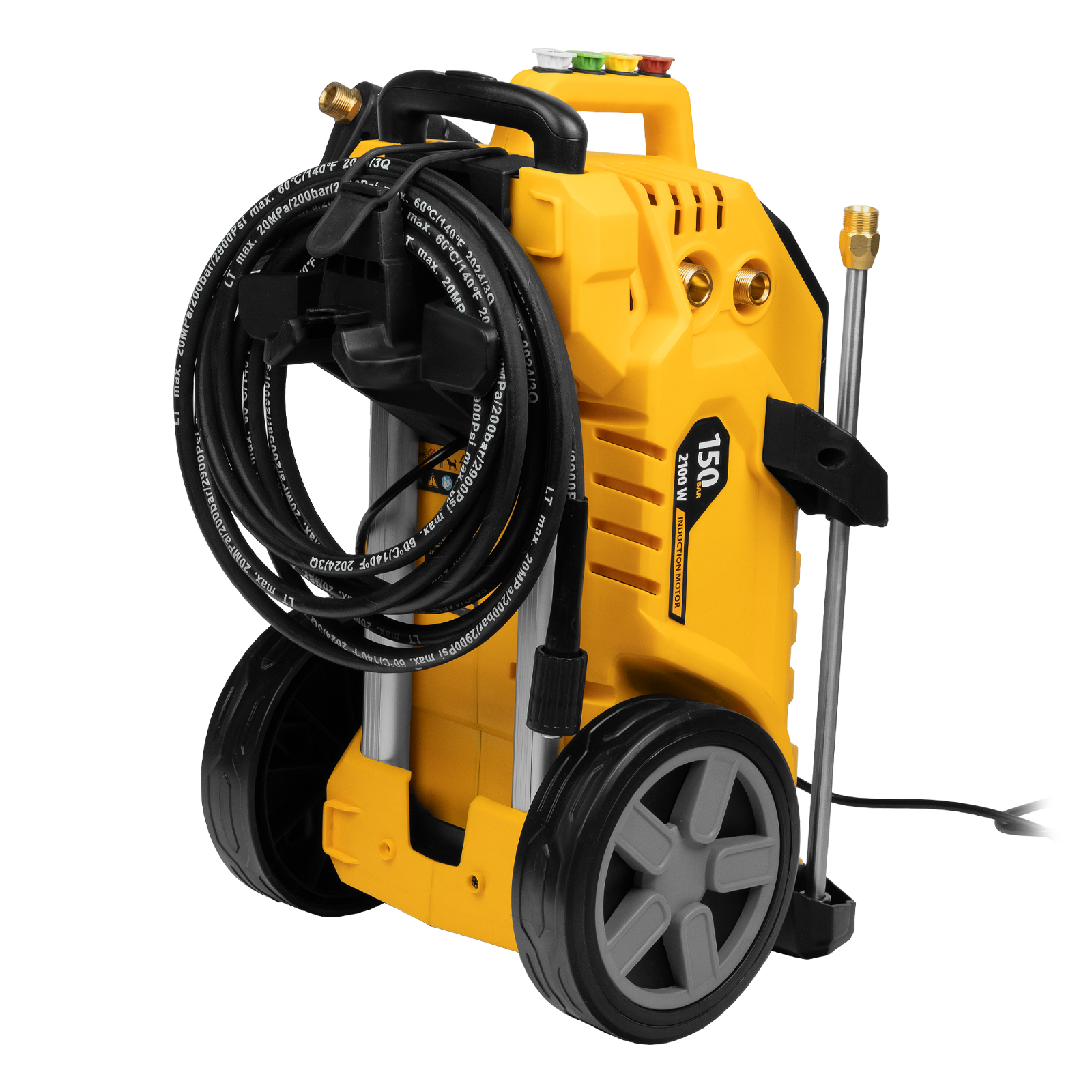 картинка Моечная машина высокого давления K 50 Power, 2100 Вт, 150 бар, 600 л/ч, асинх. двиг.// Denzel от магазина Одежда+