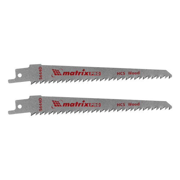 картинка Полотна по дереву для сабельной пилы S644D 125/4.3 мм, HCS, 2 шт, Pro Matrix от магазина Одежда+