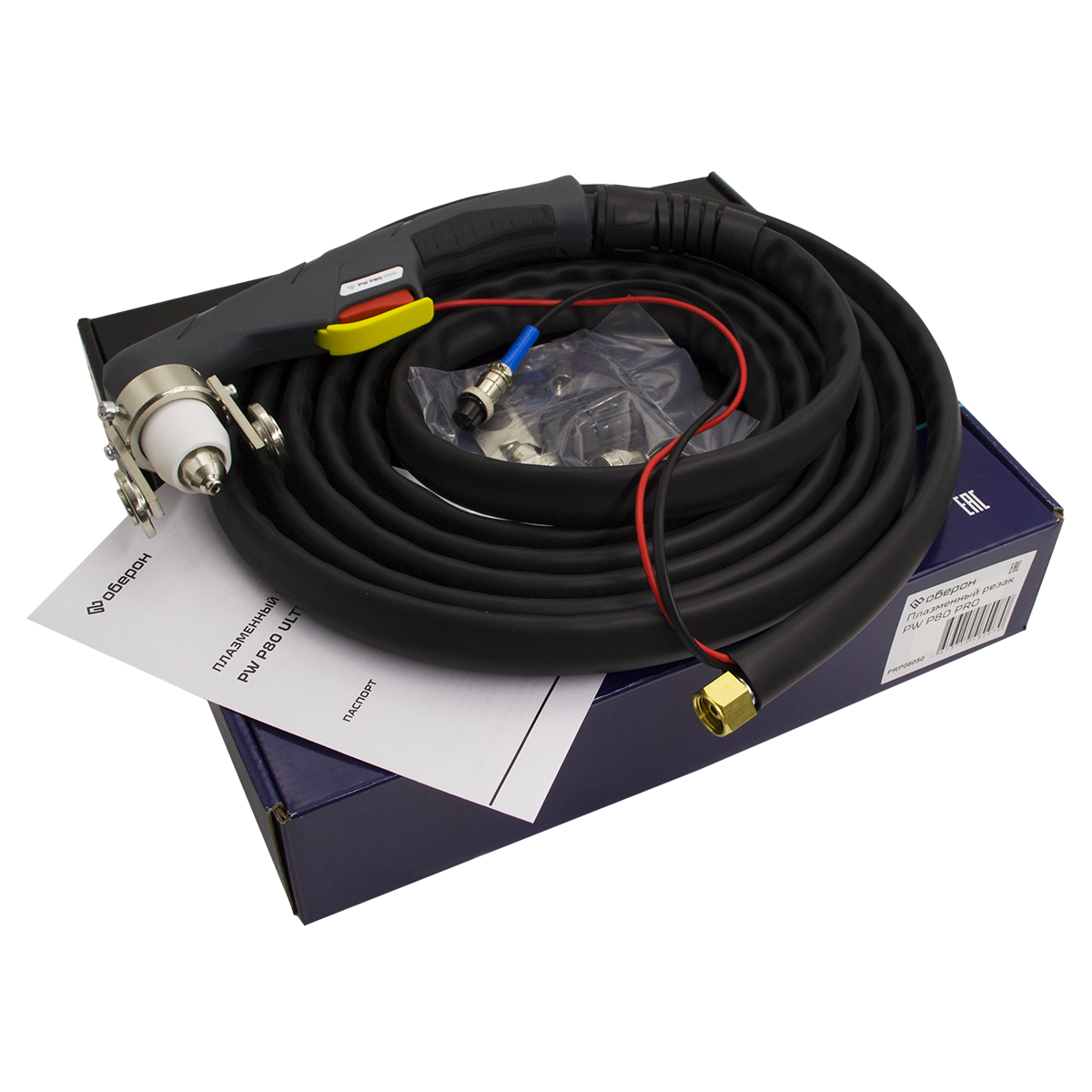 картинка Плазменный резак PW P80 PRO (M16x1,5 / 2pin / 5m) от магазина Одежда+