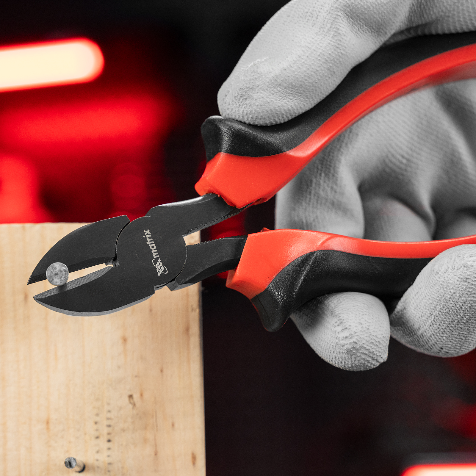 картинка Бокорезы Black Nickel, 160 мм, двухкомпонентные рукоятки Matrix от магазина Одежда+