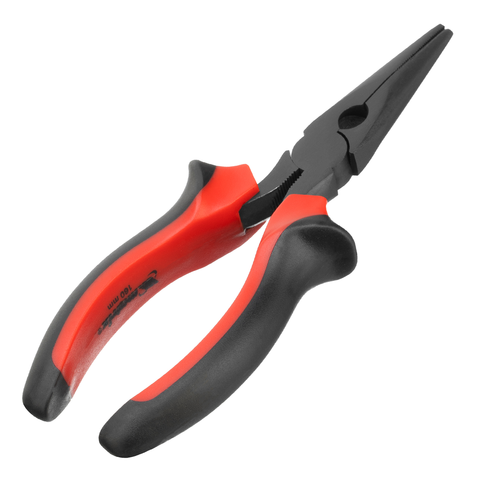 картинка Длинногубцы прямые Black Nickel, 160 мм, двухкомпонентные рукоятки Matrix от магазина Одежда+