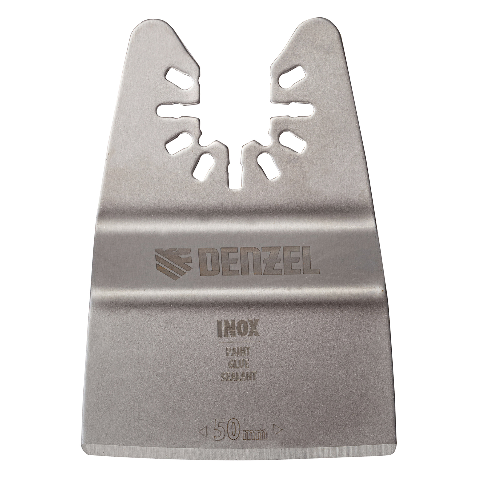 картинка Насадка для МФИ шабер полукруг, Inox, для снятия краски и др., ширина 50 мм, длина общая 74 мм, ступ от магазина Одежда+