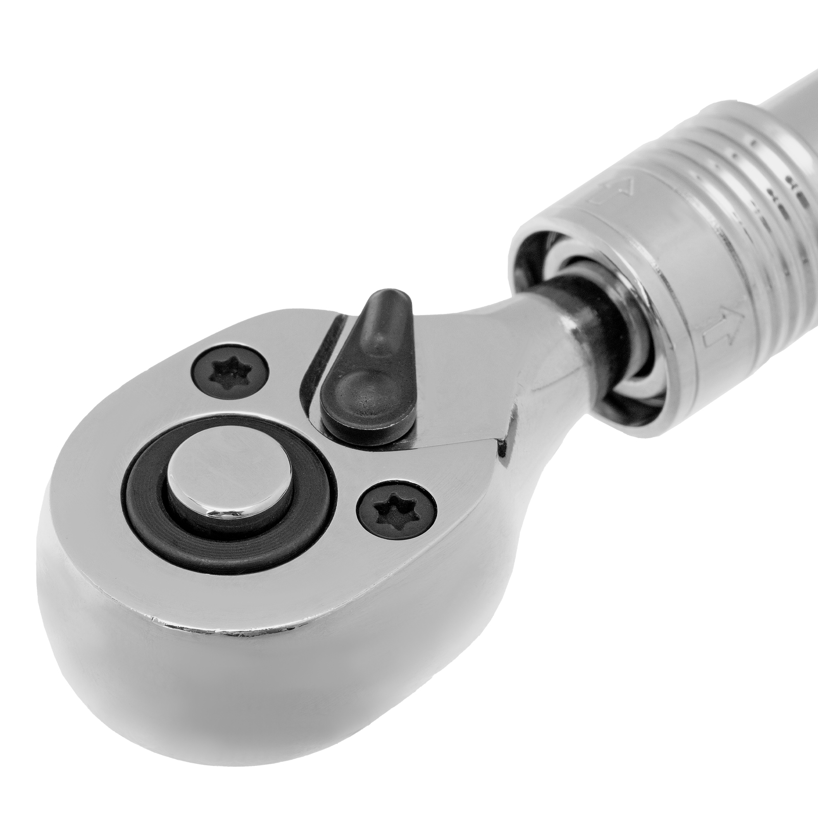 картинка Ключ-трещотка телескопический 1/4", 150-200 мм, CrV, 72 зуба, с быстрым сбросом, хром Gross от магазина Одежда+