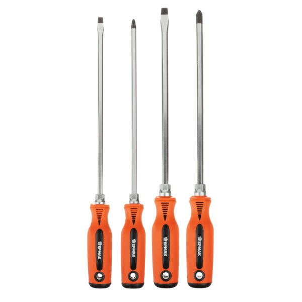 картинка ЕРМАК Набор усиленных отверток 4шт SL 6*250; 8*250/ PH2*250;PH3*250 от магазина Одежда+