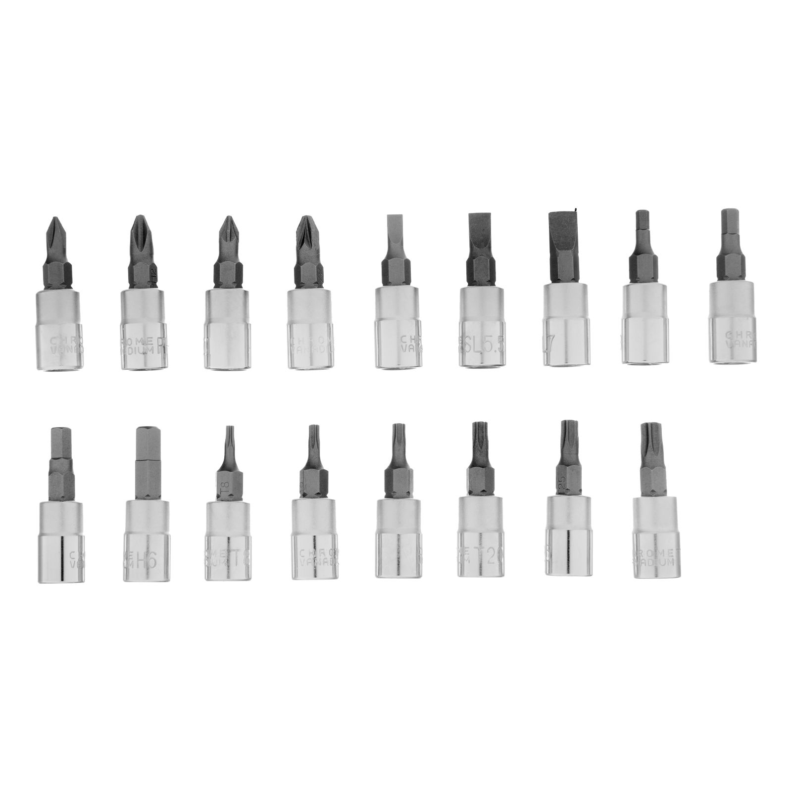 картинка Набор торцевых головок с трещоткой, 1/4"и 3/8", 44 предмета Stels от магазина Одежда+