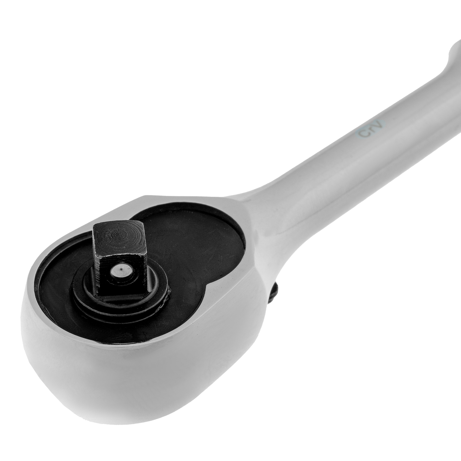 картинка Ключ-трещотка 1/4", CrV, 120 зубьев, цельнометаллический, хром Gross от магазина Одежда+