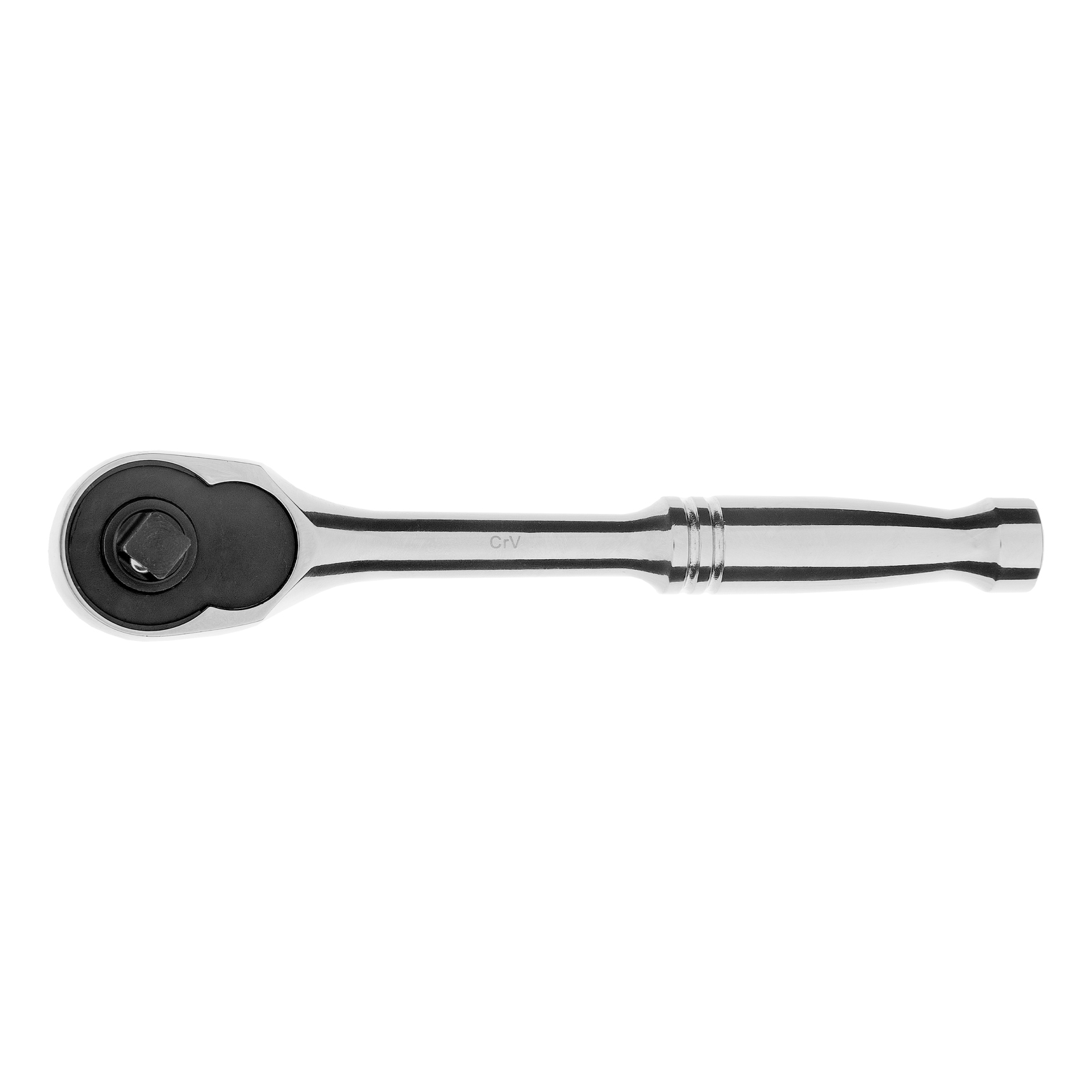 картинка Ключ-трещотка 1/4", CrV, 120 зубьев, цельнометаллический, хром Gross от магазина Одежда+