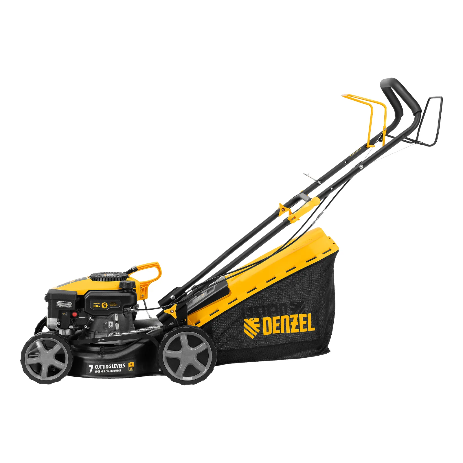 картинка Газонокосилка бензиновая GLD-410SP-K, 150 см3, 41 см, привод, 40 л// Denzel от магазина Одежда+