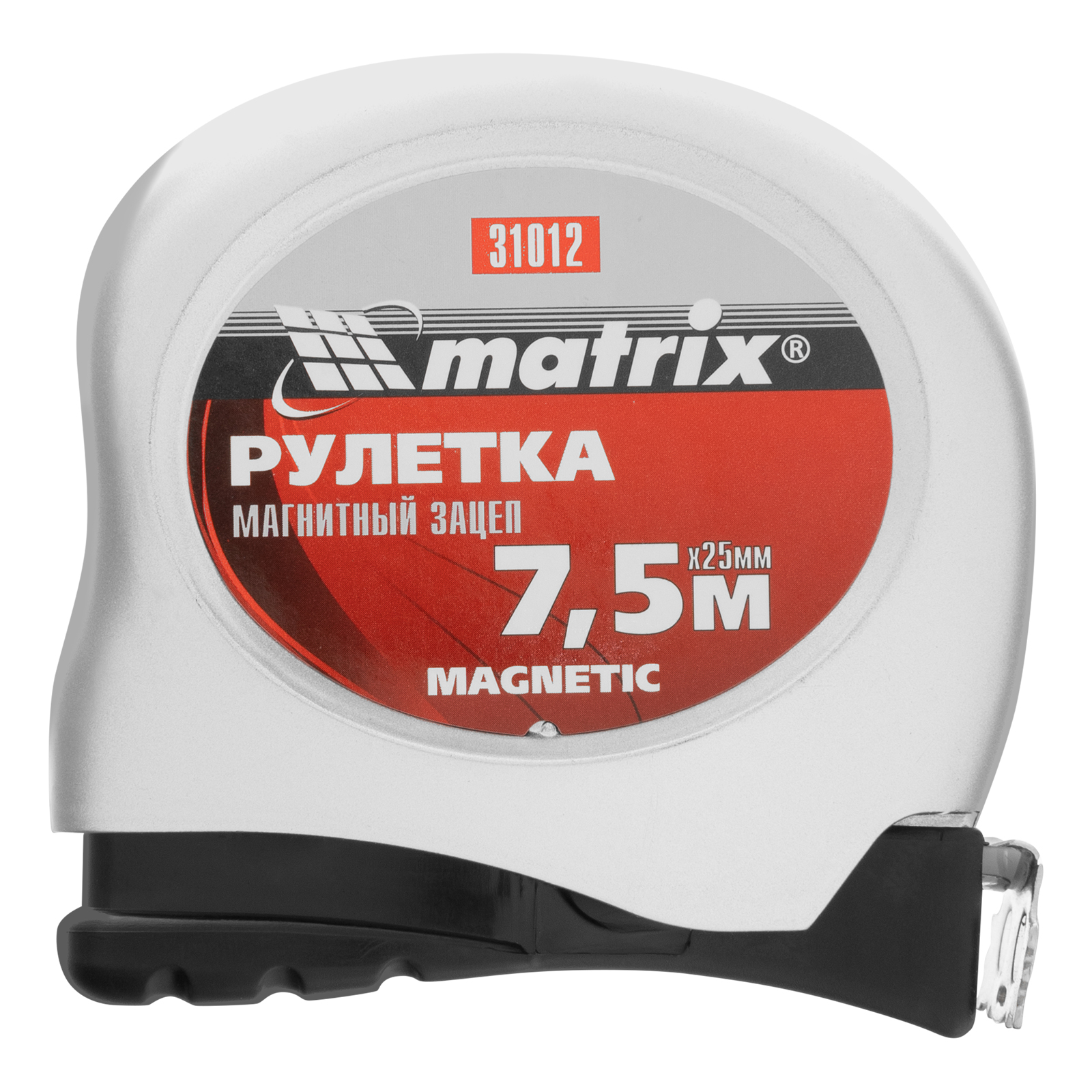 картинка Рулетка Magnetic,7,5 м х 25 мм,магнитный зацеп Matrix от магазина Одежда+