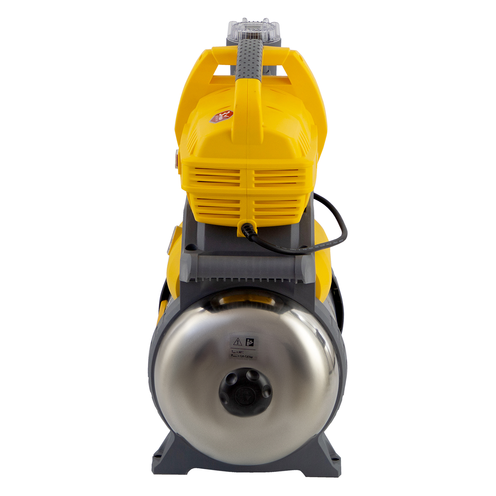 картинка Насосная станция PSХ950X, Х-Pro, 950 Вт, 3300 л/ч, ресивер 24 л, подъем 38 м, нержавейка Denzel от магазина Одежда+