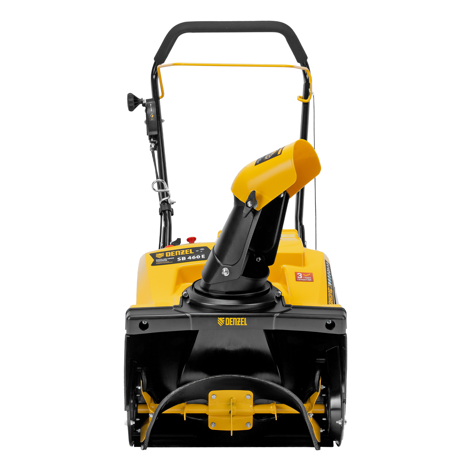картинка Бензиновая снегоуборочная машина SB 460 E, 99cc, эл.старт, шнек SnowCrusher Denzel от магазина Одежда+