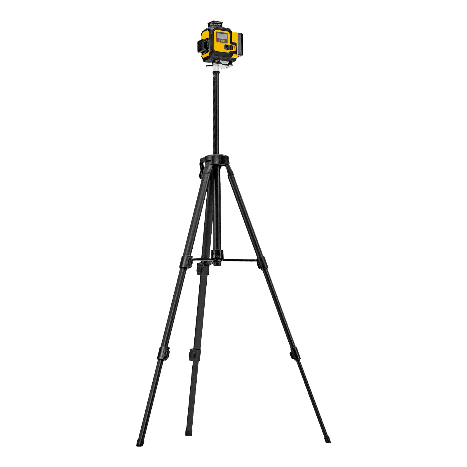 картинка Лазерный уровень мультипризменный DLV 360-4T, 30 м, зеленый луч, Li-Ion 2,4 Aч, штатив// Denzel от магазина Одежда+