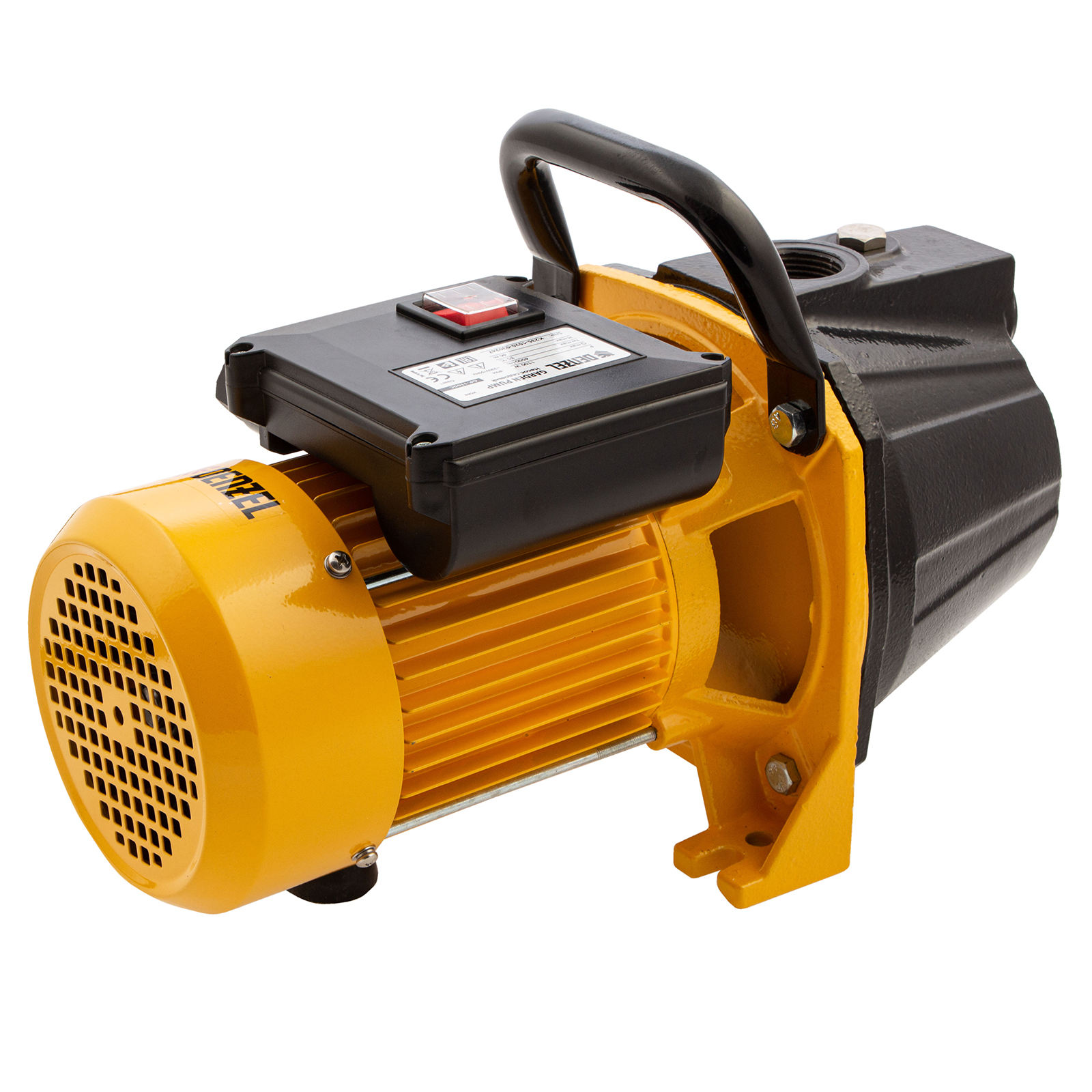 картинка Садовый поверхностный насос GP1100C, 1100 Вт, 4500 л/ч, подъем 46 м, чугун Denzel от магазина Одежда+