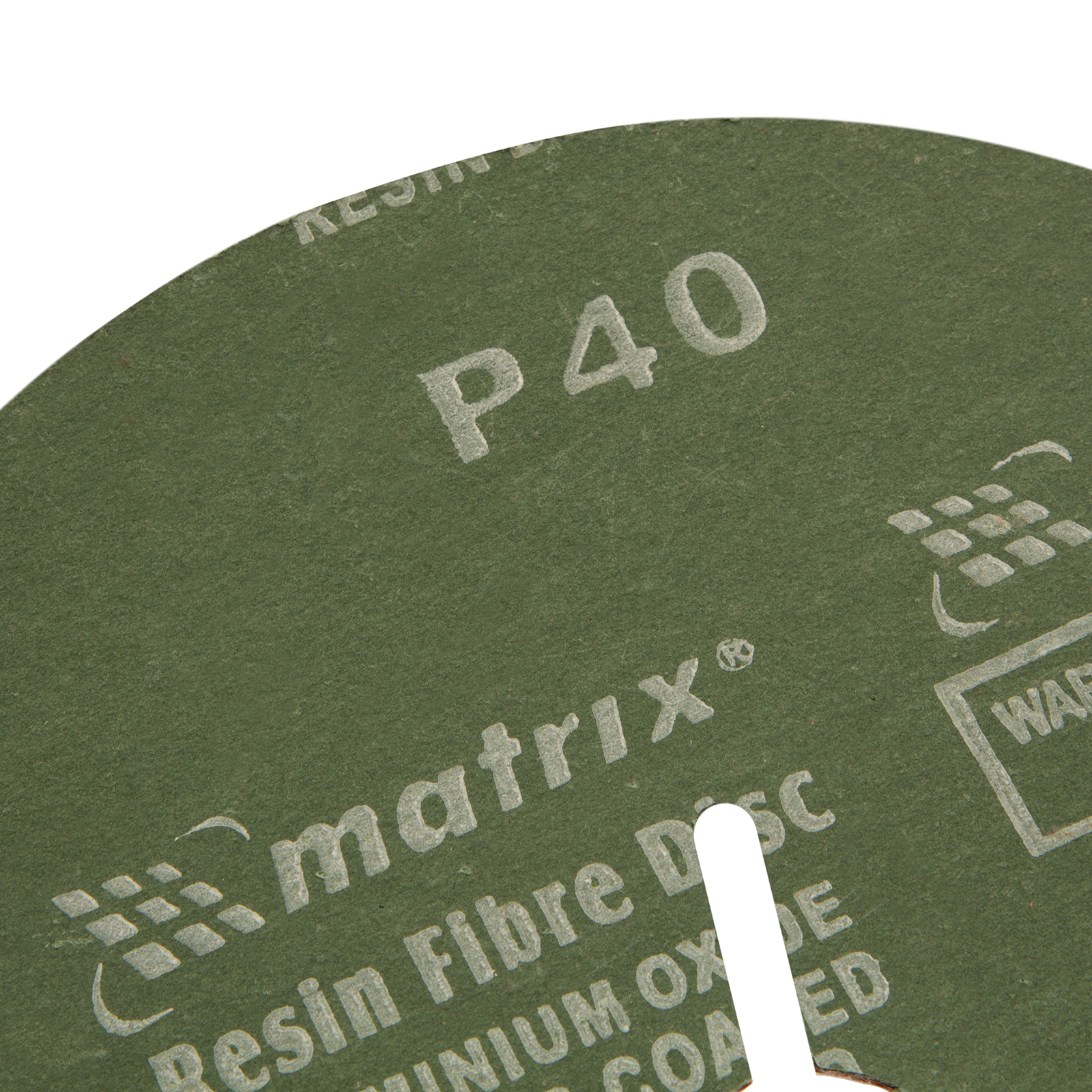картинка Круги фибровые 5 шт, Р 40, 180 х 22 mm Matrix от магазина Одежда+