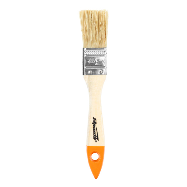 картинка Кисть плоская Slimline 1" (25 мм) натуральная щетина, деревянная ручка Sparta от магазина Одежда+
