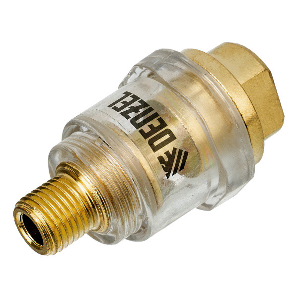 картинка Лубрикатор ML2, 10 бар, 1/4" Denzel от магазина Одежда+