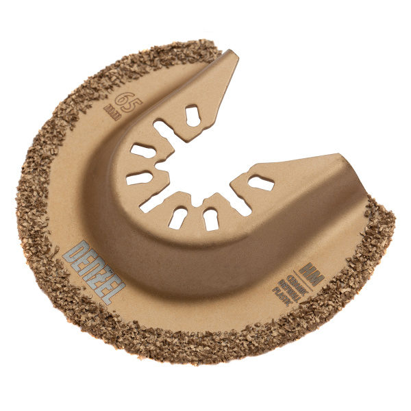 картинка Насадка для МФИ режущая полукруг, HM, по плитке, 63 мм Denzel от магазина Одежда+