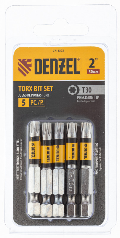 картинка Бита T30x50, 5 шт. Denzel от магазина Одежда+