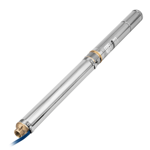 картинка Скважинный насос DWC-3-60, центробежный, диаметр 3", 800 Вт, 3300 л/ч, напор 60 м Denzel от магазина Одежда+
