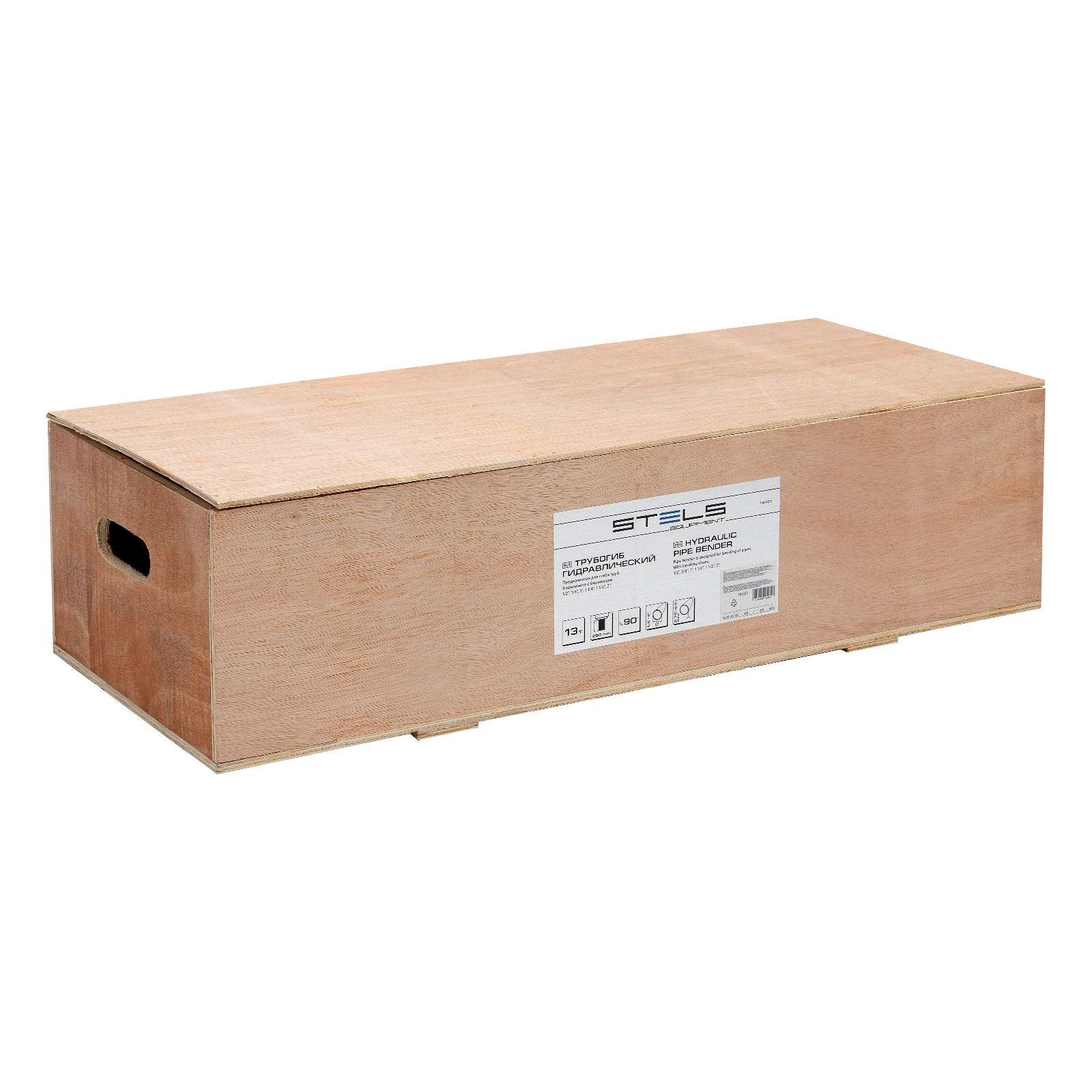 картинка Трубогиб гидравлический, горизонтальный, 13 т, башмаки 1/2"-2" STELS от магазина Одежда+