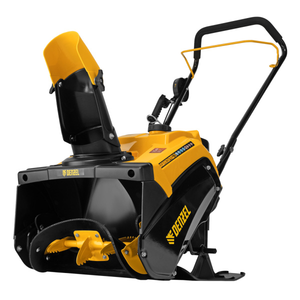 картинка Бензиновая снегоуборочная машина SB 460 Sled, 99cc, лыжи ручной старт// Denzel от магазина Одежда+
