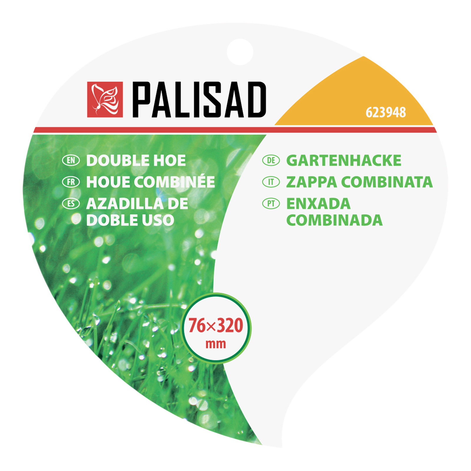 картинка Мотыжка комбинированная пластиковая, Nylon Palisad от магазина Одежда+