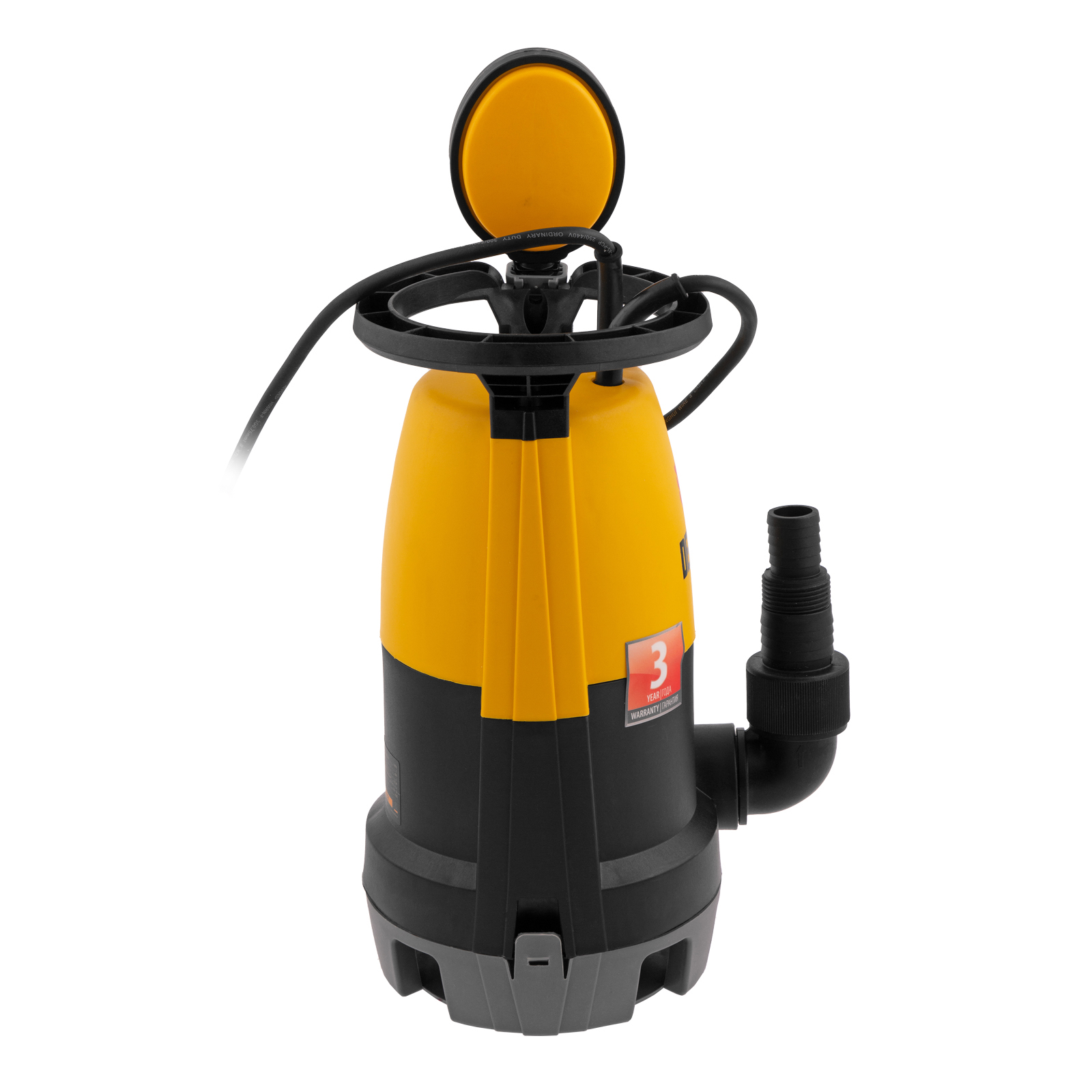 картинка Дренажный насос для чистой и грязной воды DP-600S, 600 Вт, напор 7 м, 13000 л/ч Denzel от магазина Одежда+