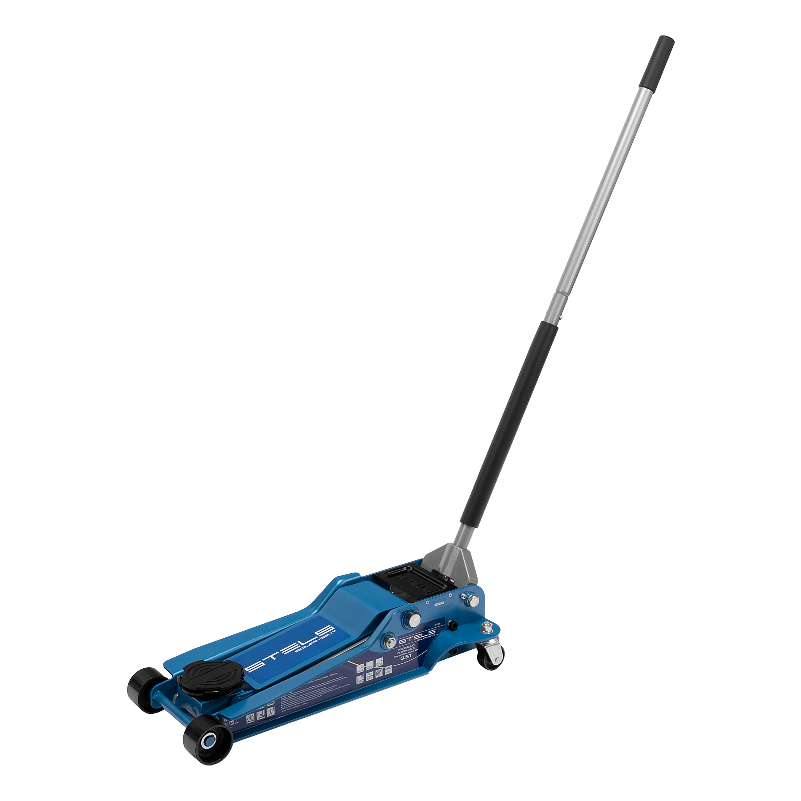 картинка Домкрат гидравлический подкатной, быстрый подъем, 3.5т, Low Profile Quick, 100-565 мм, профессиональ от магазина Одежда+