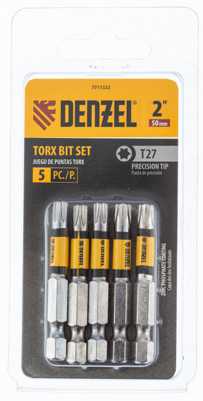 картинка Бита T27x50, 5 шт. Denzel от магазина Одежда+